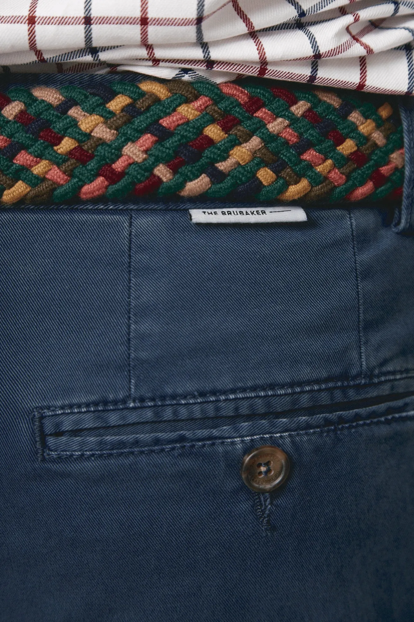 The Brubaker – Pantalón Chino azul Marín