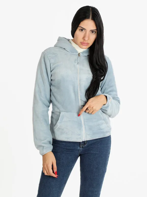 The People Rep Sudadera de pelo con capucha de mujer