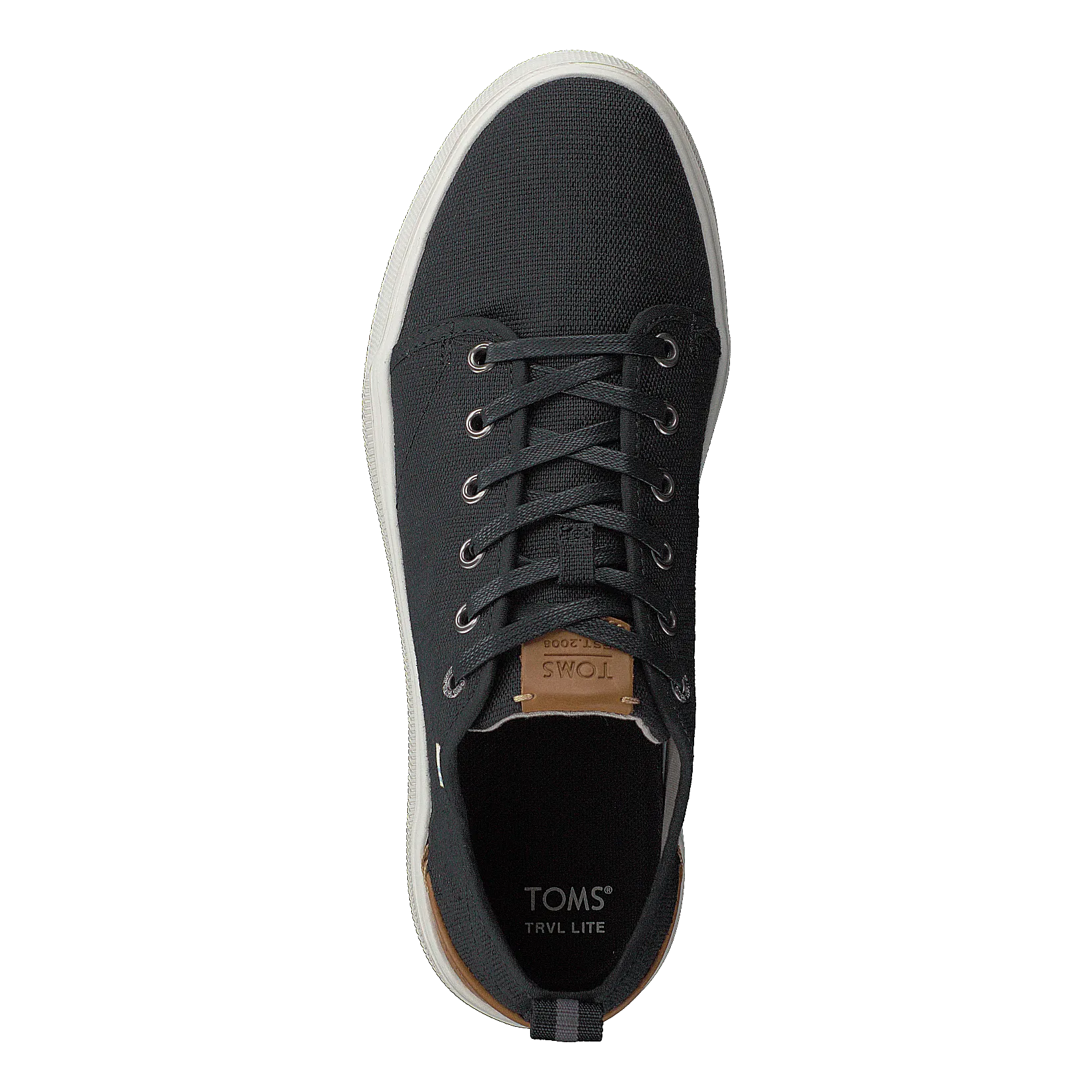 Toms zapatos Blk Heritage Canvas Mn Trvlo S Black