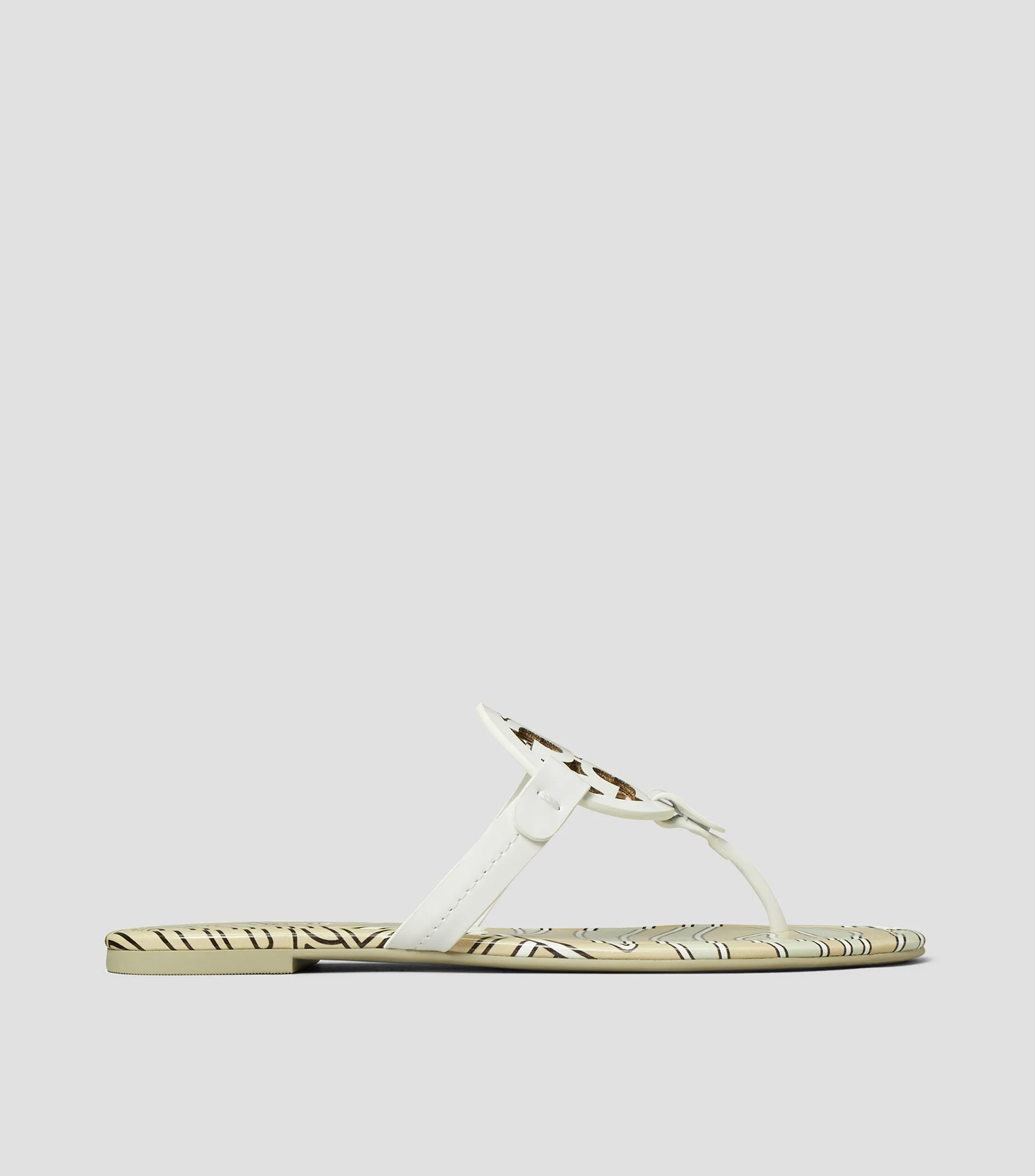 Tory Burch Sandalias Miller Zebra