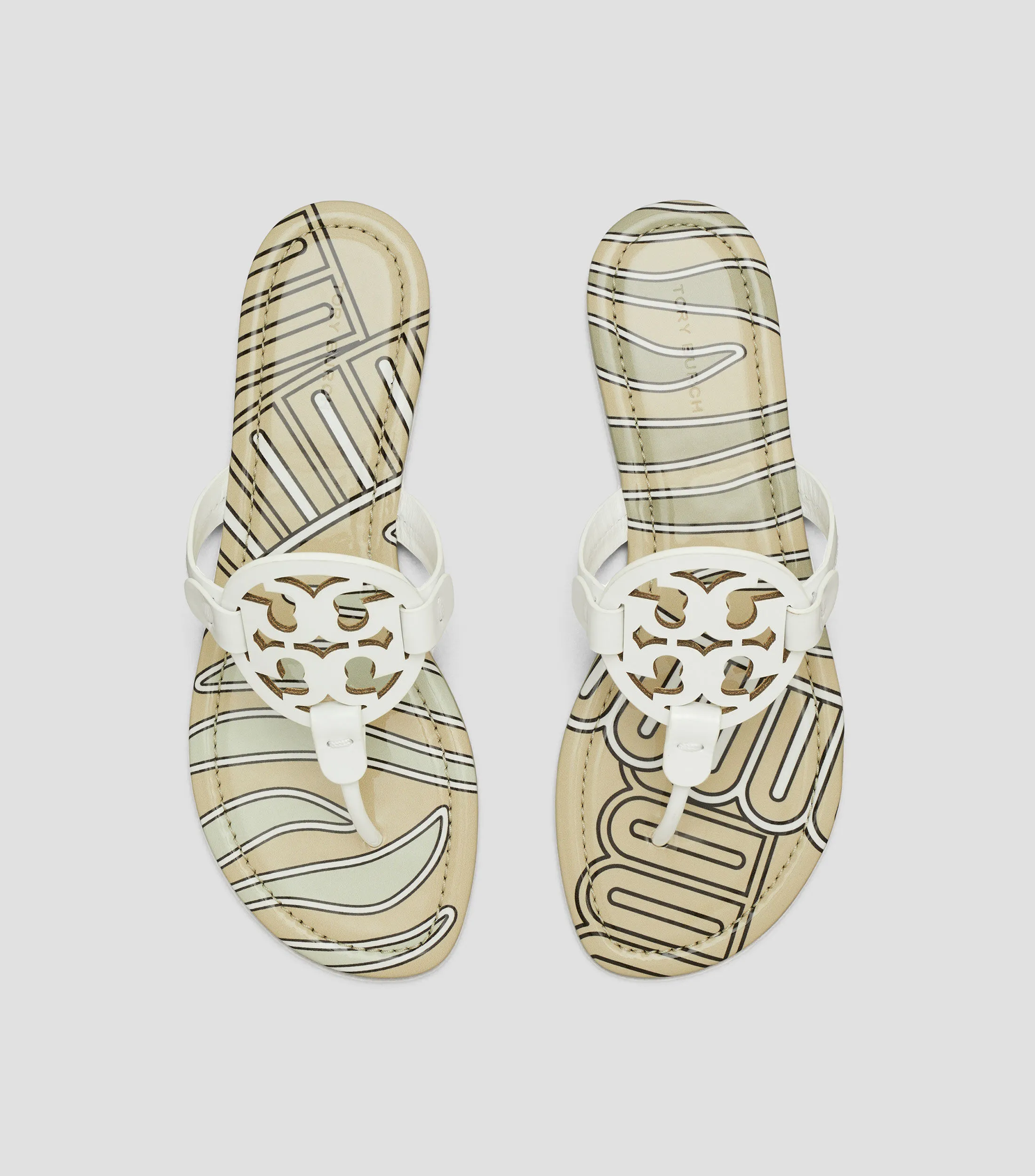 Tory Burch Sandalias Miller Zebra