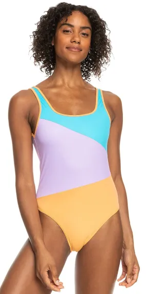 traje de baño Roxy Colorblock Party One Piece - BGZ0/Bachelor Button - women´s