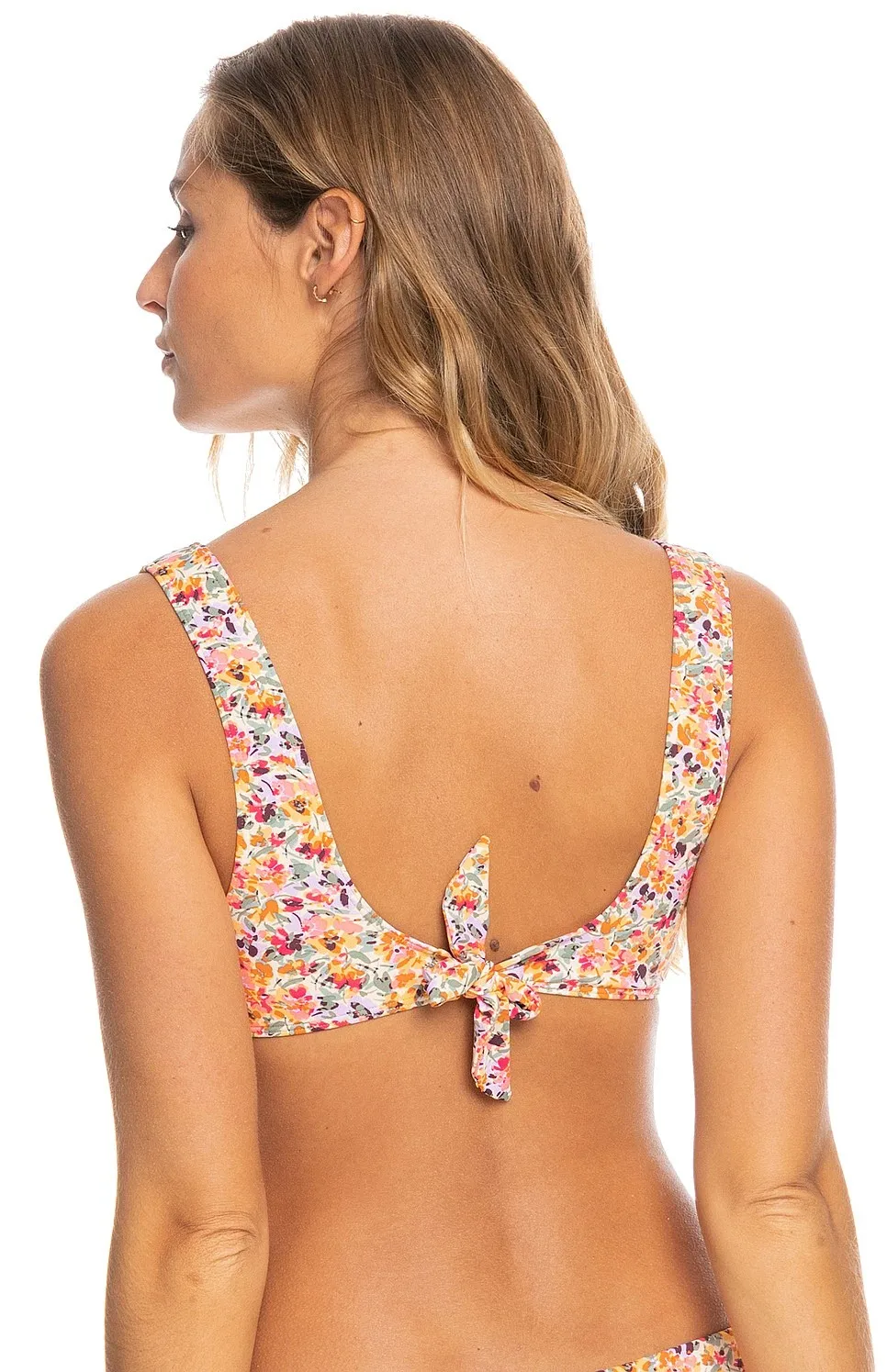 traje de baño Roxy Printed Beach Classics Bralette - TDT6/Pastel Rose Swept Up Floral - women´s