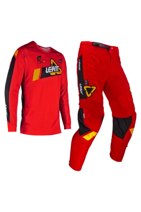 Traje de Cross Niño Leatt Ride Kit 3.5 Rojo