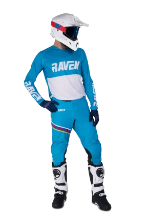 Traje de Cross Raven AIR Azul-Blanco