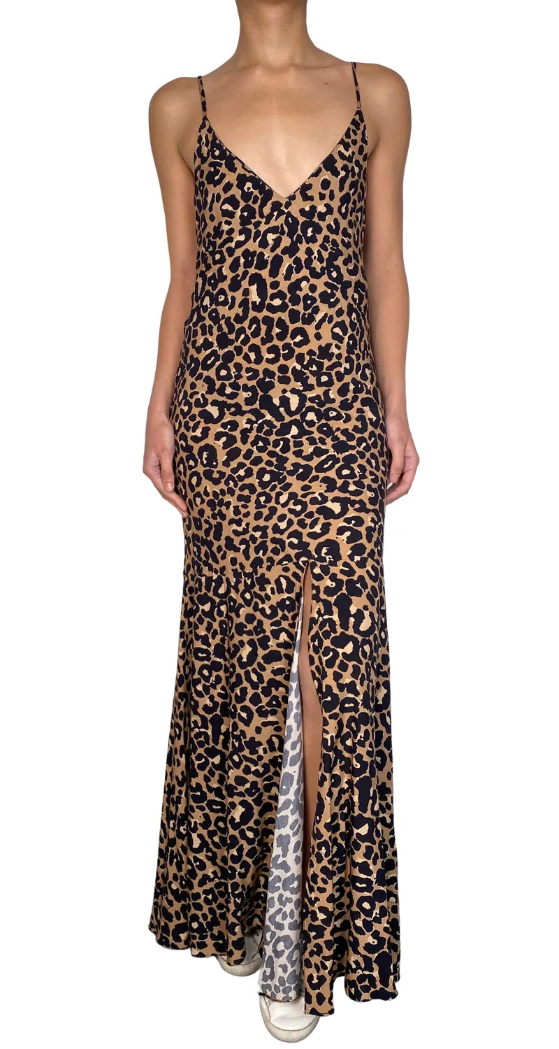 TRIYA Vestido Animal Print