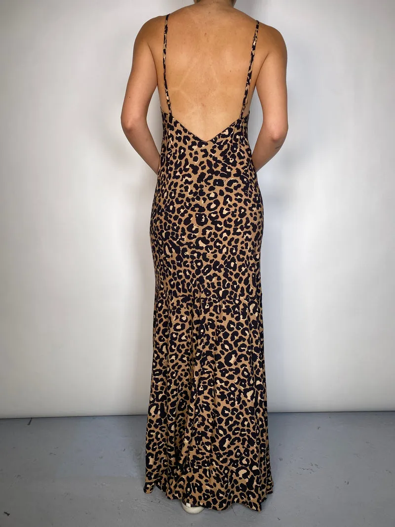 TRIYA Vestido Animal Print