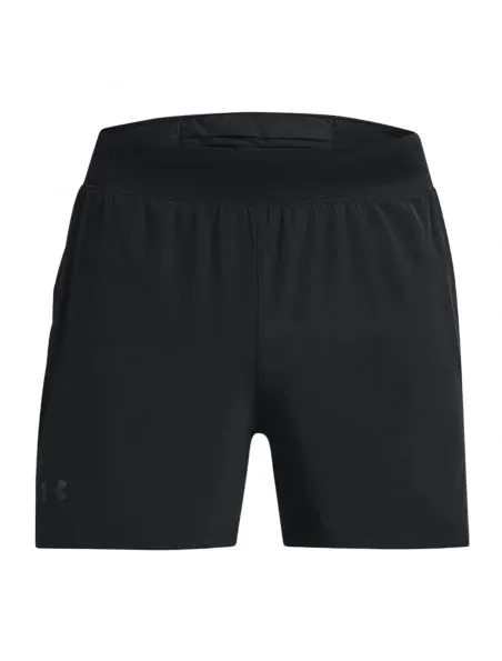 UNDER ARMOUR Pantalones cortos Launch Elite 5 IN Hombre Black/Reflective