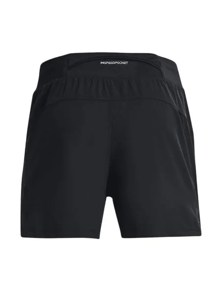 UNDER ARMOUR Pantalones cortos Launch Elite 5 IN Hombre Black/Reflective