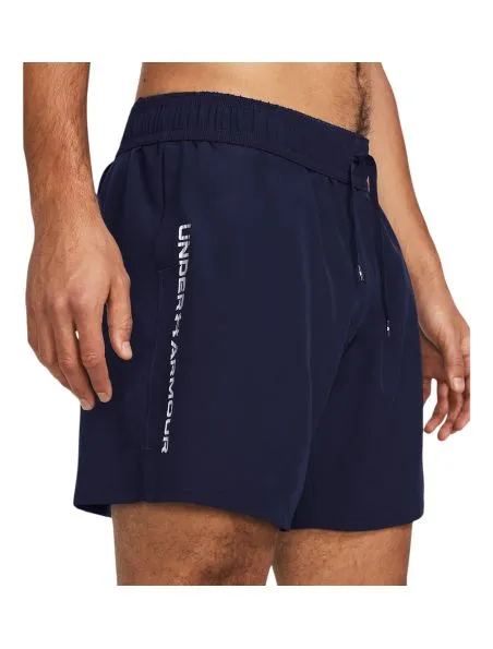 UNDER ARMOUR Pantalones cortos Tech Woven Hombre Midnight Navy/White