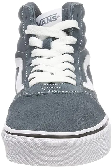 VANS WARD HI GRAY WHITE GRIS