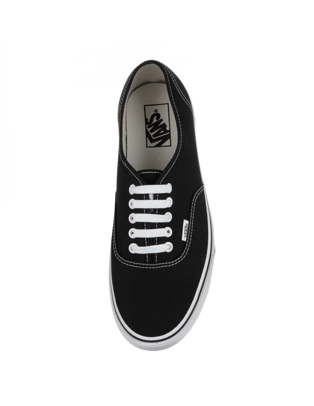 VANS - Zapatillas negras y blancas Authentic Unisex