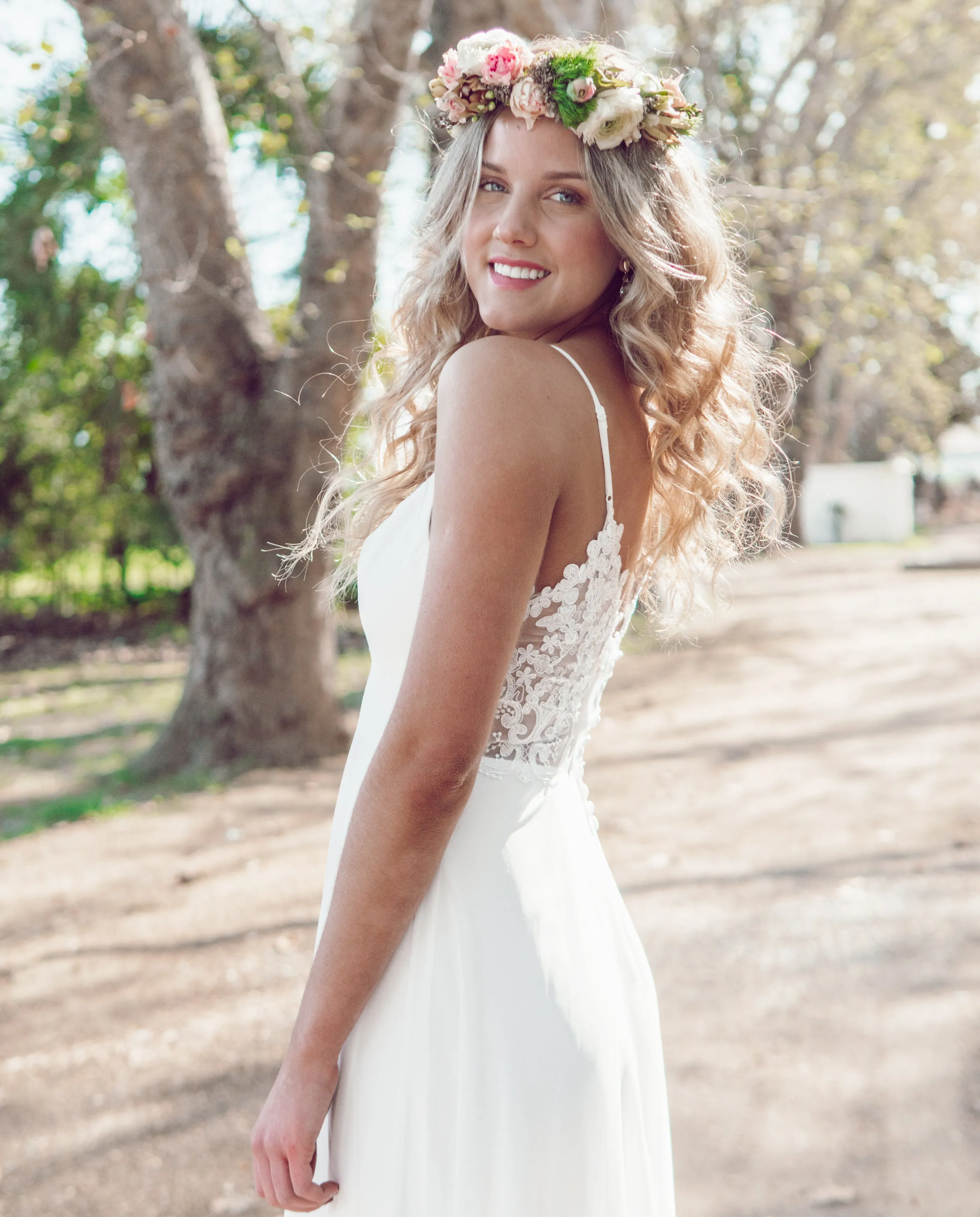 VESTIDO LARGO ARIA IVORY