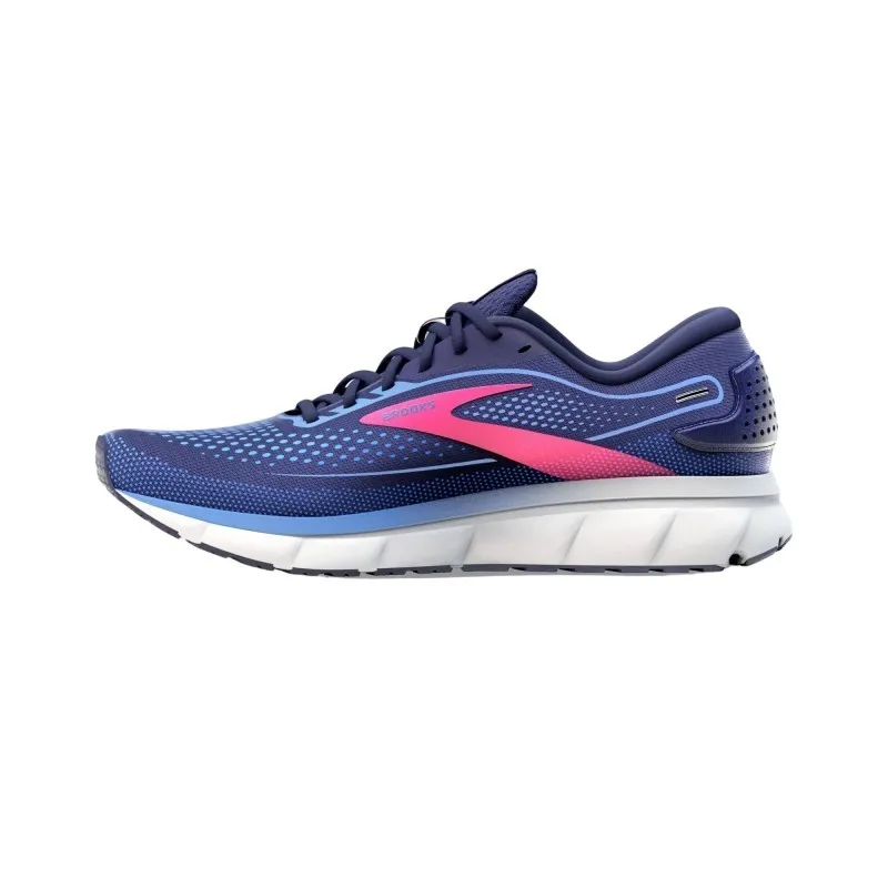 ZAPATILLA BROOKS TRACE 2 AZUL ROSA