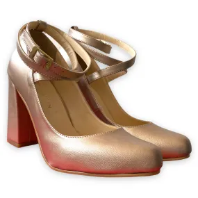 Zapatilla oro rosa Patey Woman