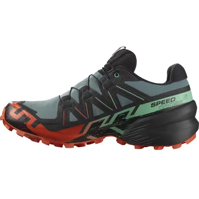 Zapatilla Salomon Speedcross 6 GTX Gris/Negro/Naranja