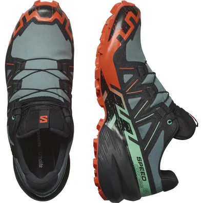 Zapatilla Salomon Speedcross 6 GTX Gris/Negro/Naranja