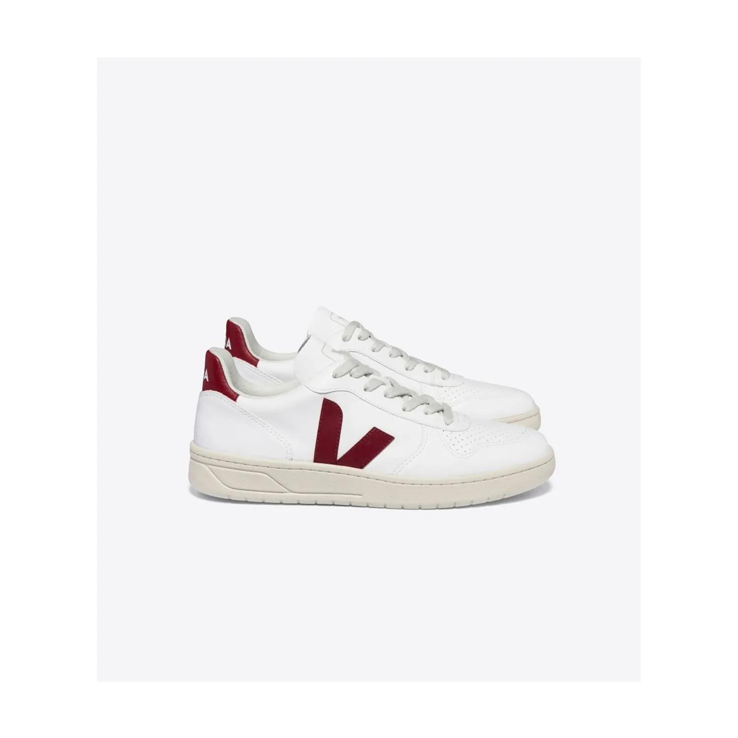 ZAPATILLA VEJA V-10 CWL WHITE MARSALA