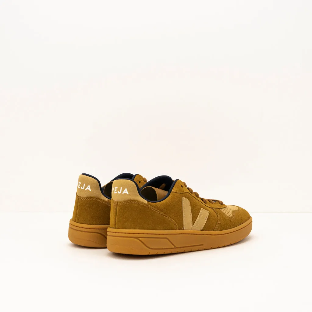 ZAPATILLA - VEJA - V-10 SUEDE CAMEL DESERT