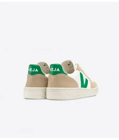 Zapatilla Veja v10 chfree ext white emeraude sahara