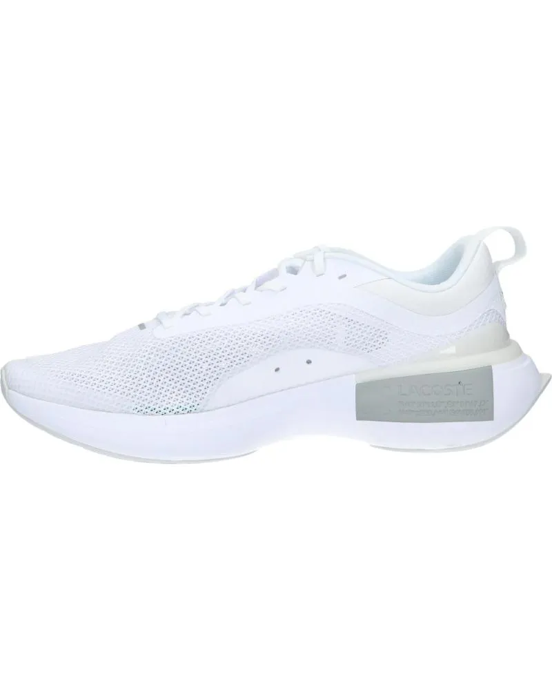 Zapatillas deporte de Hombre LACOSTE 45SMA0150 RUN SPIN EVO 21G WHT