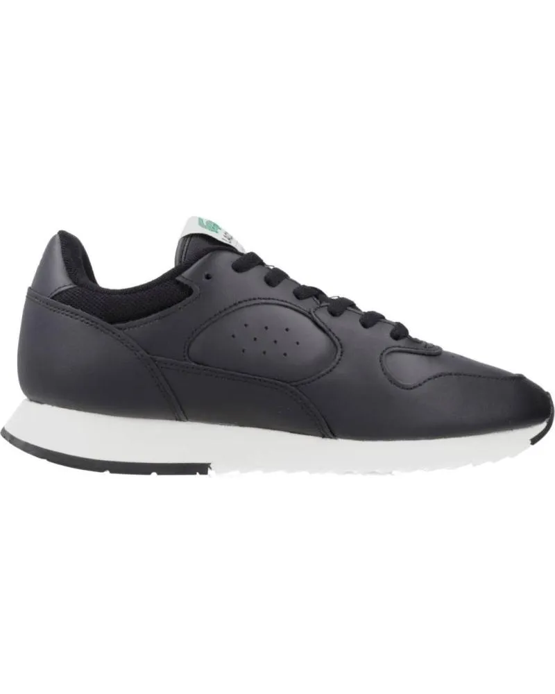 Zapatillas deporte de Mujer y Hombre LACOSTE LINETRACK EN PIEL NEGRO