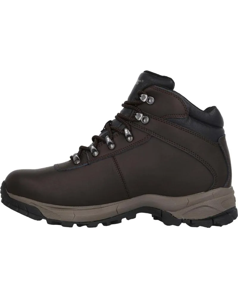 Zapatillas deporte HI-TEC  de Hombre BOTAS TREKKING EURO TREK LITE WP N O0066070-41  MARRO