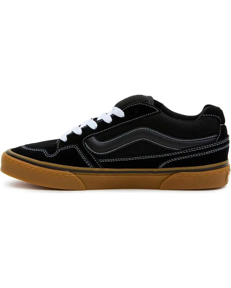 Zapatillas deporte VANS OFF THE WALL  de Hombre ZAPATILLA VANS CALDRONE NEGRA SUELA CAR  NEGRO