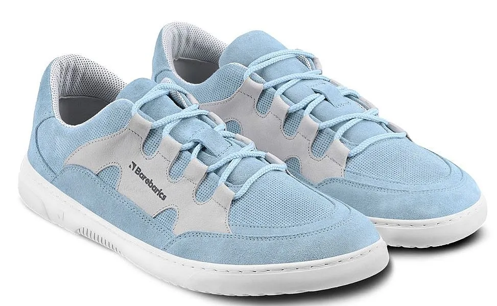 zapatos Barebarics Evo - Light Blue & White