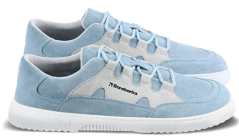 zapatos Barebarics Evo - Light Blue & White