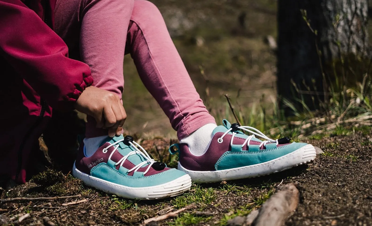 zapatos Be Lenka Xplorer - Light Teal & Plum - kid´s