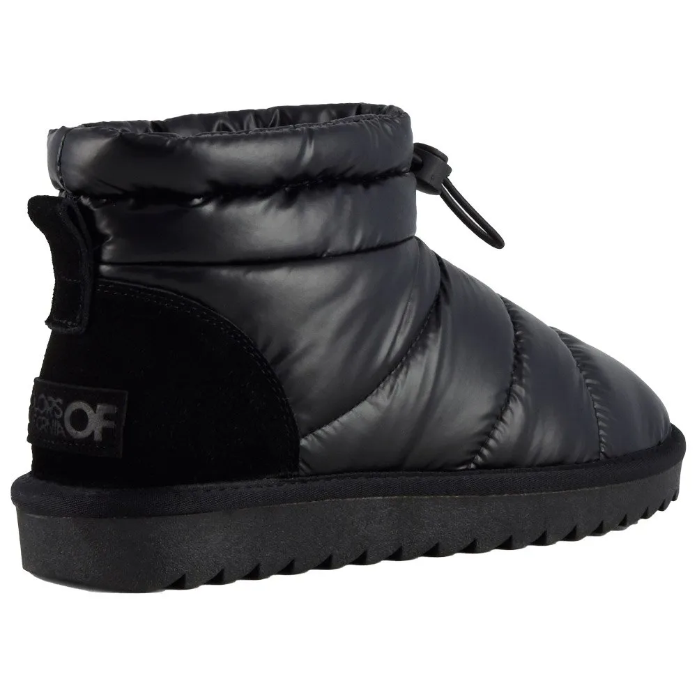 Zapatos Colors Of California Short Boot In Nylon Black