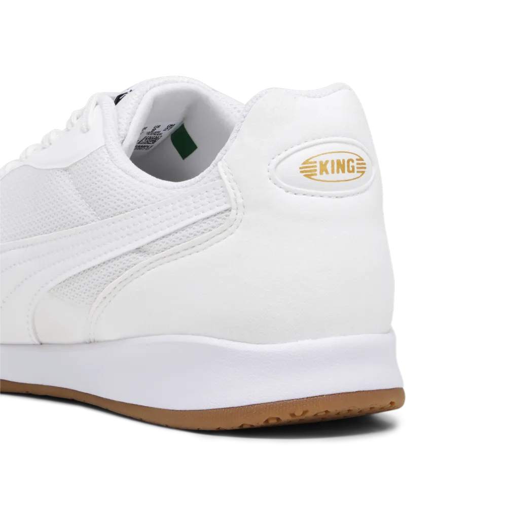 Zapatos de interior PUMA King Top IT Blanco/Oro