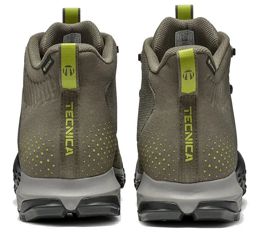 zapatos Tecnica Magma 2.0 S Mid GTX MS - Turned Grey/Green - men´s