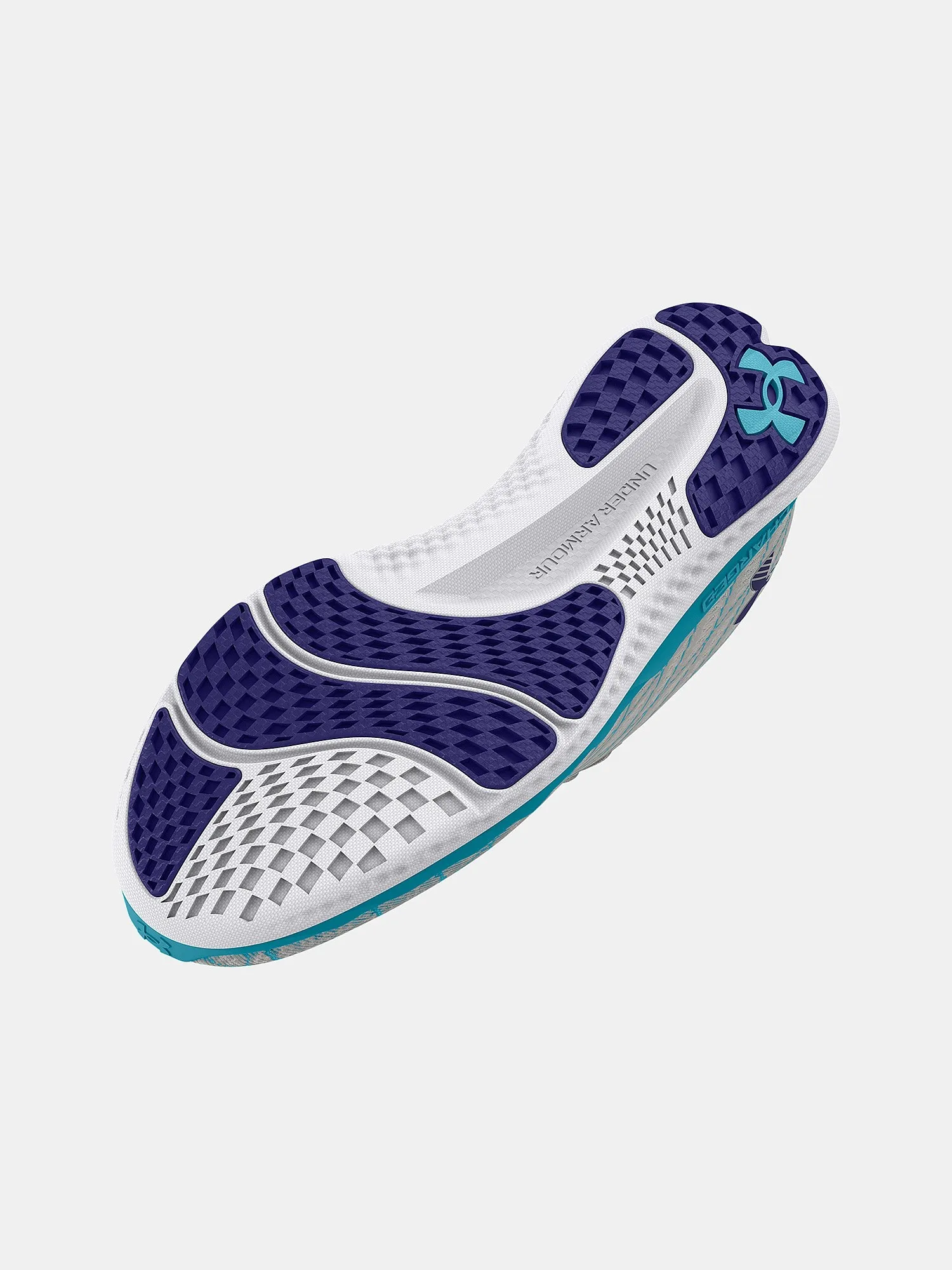 zapatos Under Armour Charged Breeze 2 - Gray Mist/Blue Surf - women´s