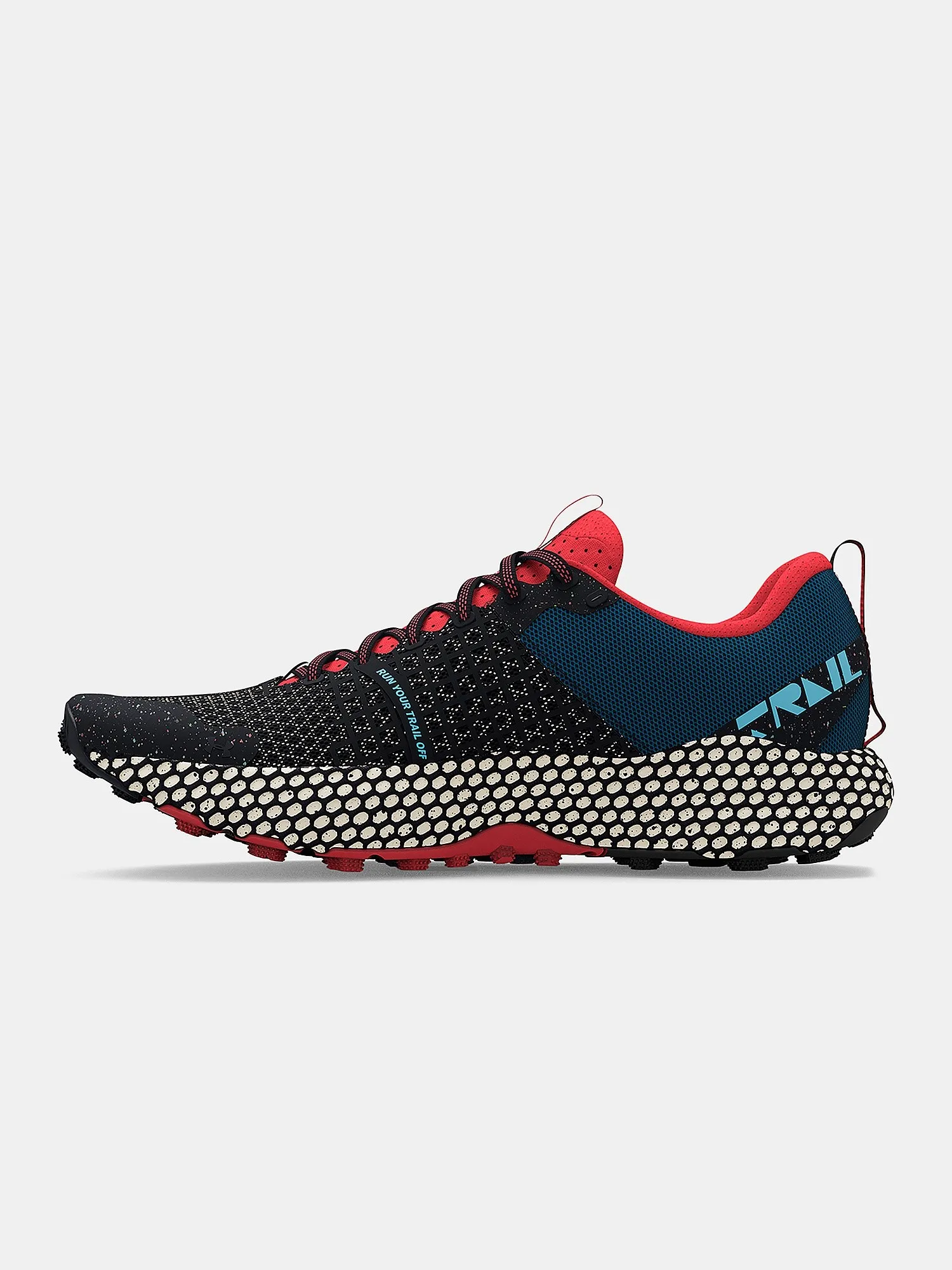 zapatos Under Armour Hovr DS Ridge Trail - Black/Stone