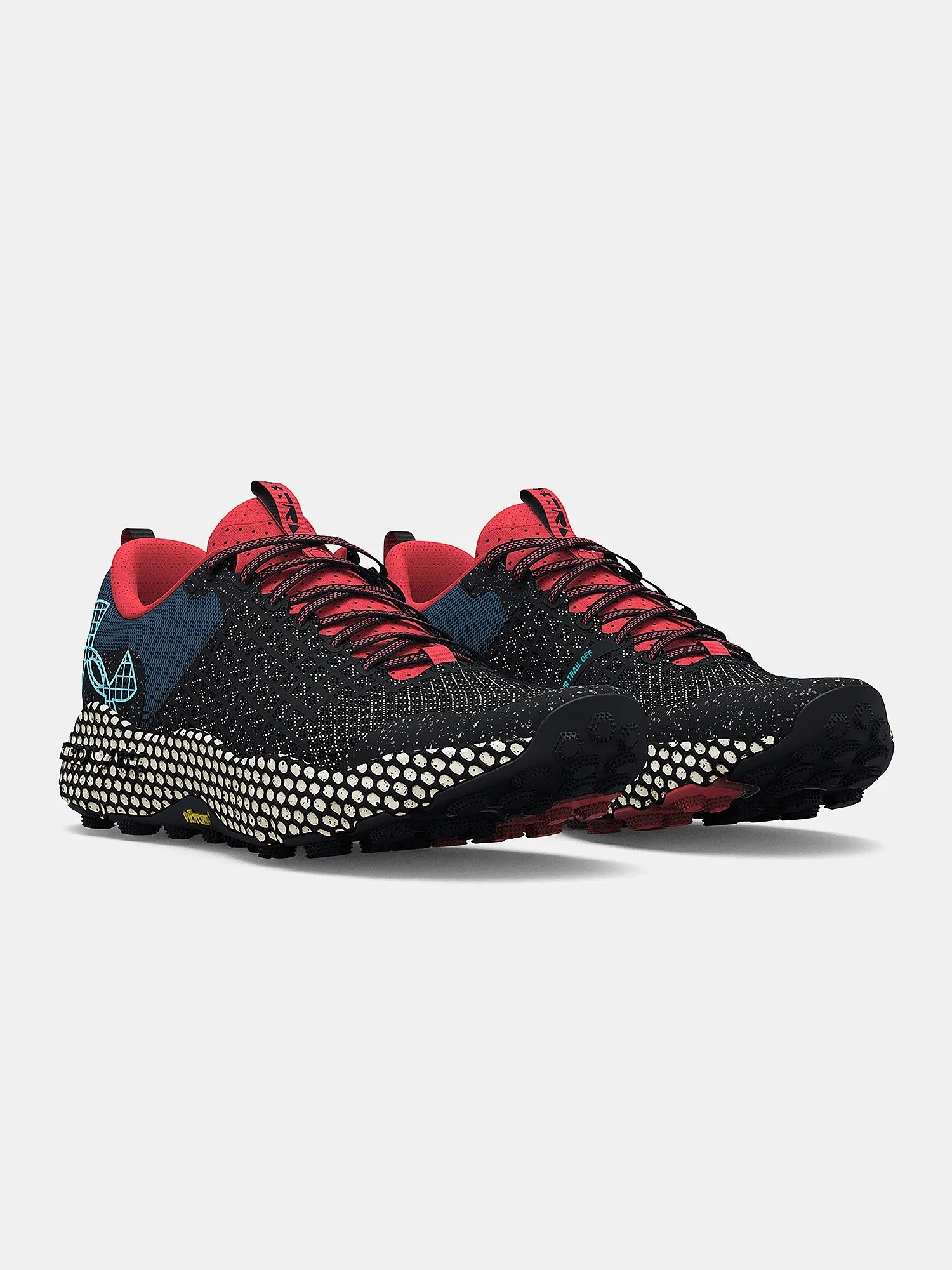 zapatos Under Armour Hovr DS Ridge Trail - Black/Stone