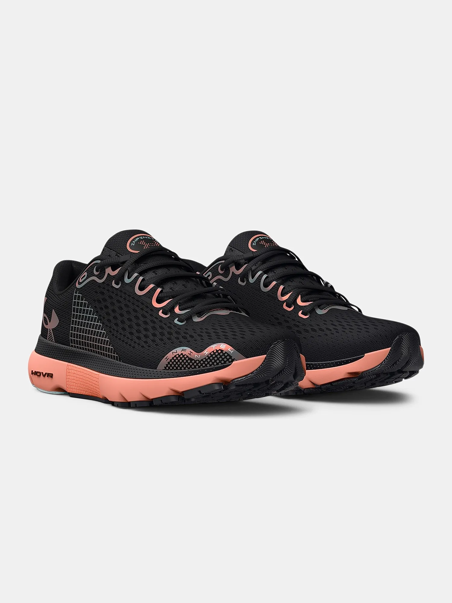 zapatos Under Armour Hovr Infinite 4 DSD - Black/Pink - women´s