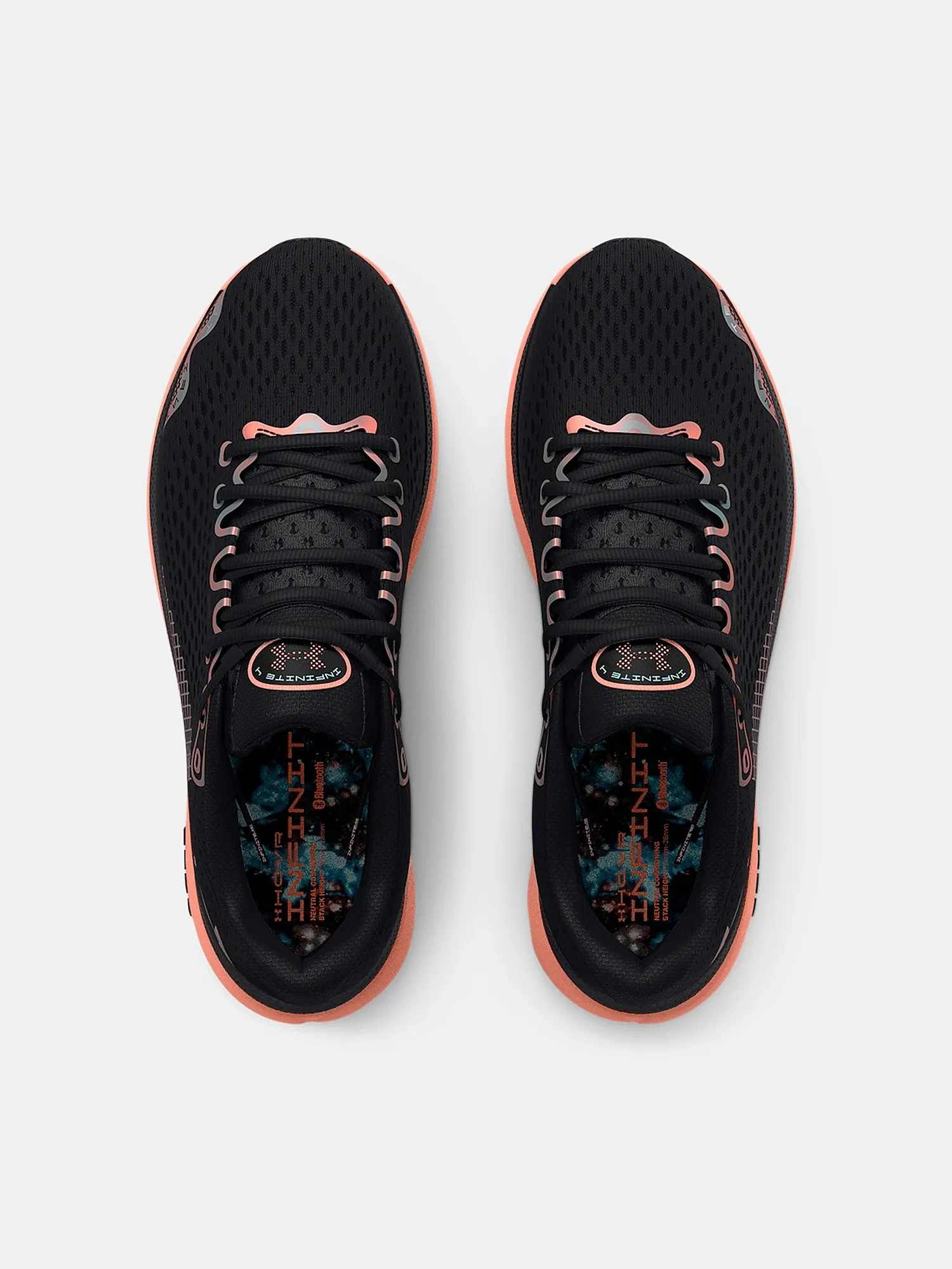 zapatos Under Armour Hovr Infinite 4 DSD - Black/Pink - women´s