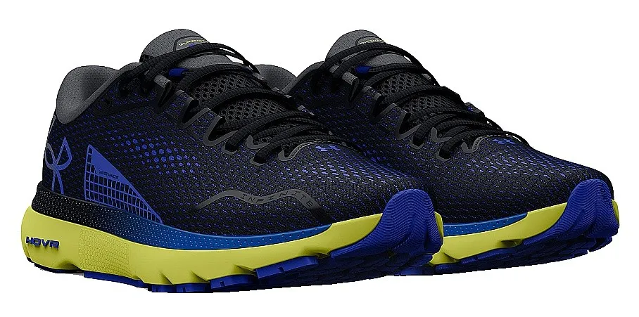 zapatos Under Armour Hovr Infinite 5 - Black/Lime Yellow/Team Royal - men´s