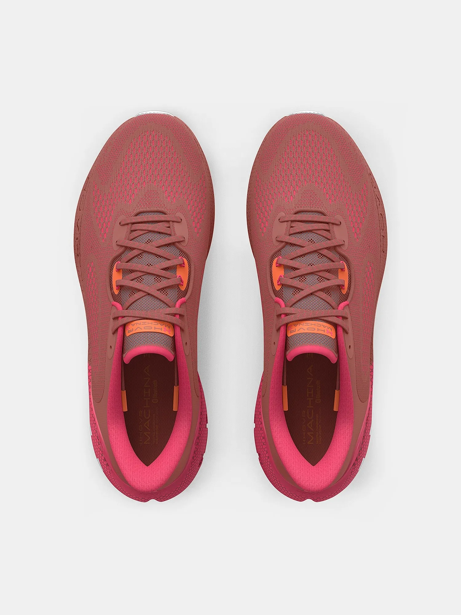 zapatos Under Armour Hovr Machina 3 - Red Fusion/White - women´s