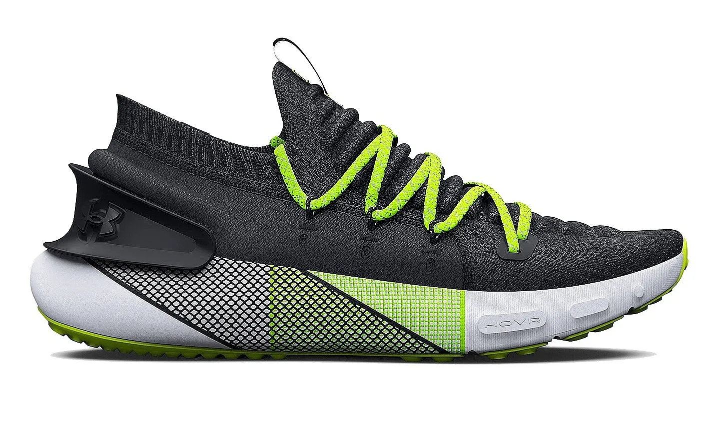 zapatos Under Armour Hovr Phantom 3 Reflect - Black/Lime Surge - women´s