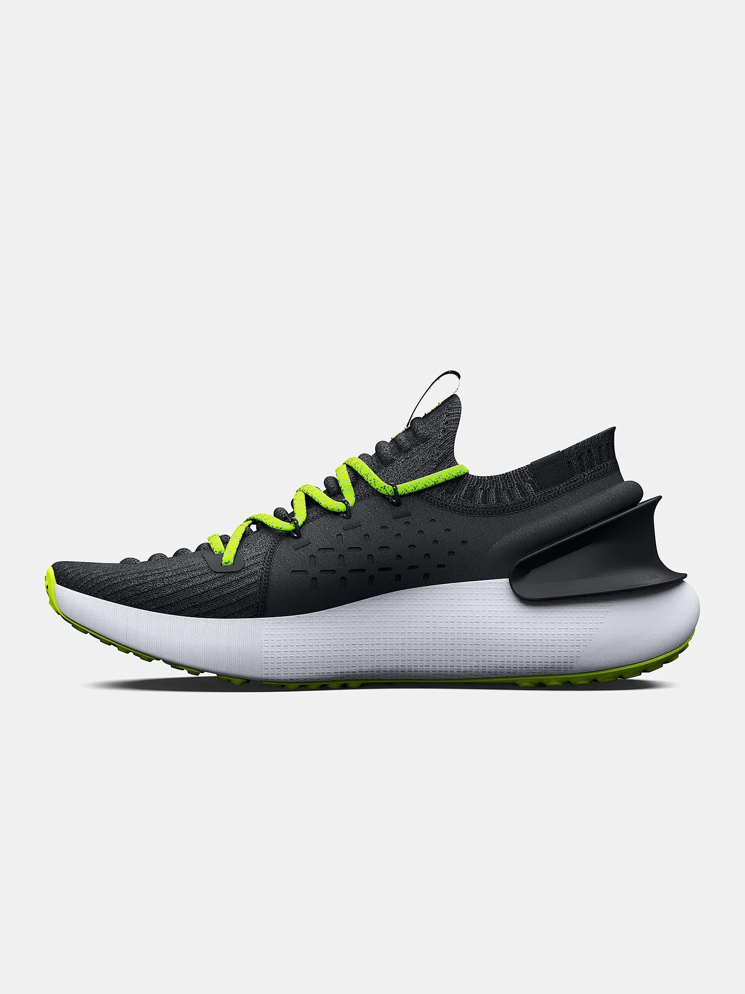 zapatos Under Armour Hovr Phantom 3 Reflect - Black/Lime Surge - women´s