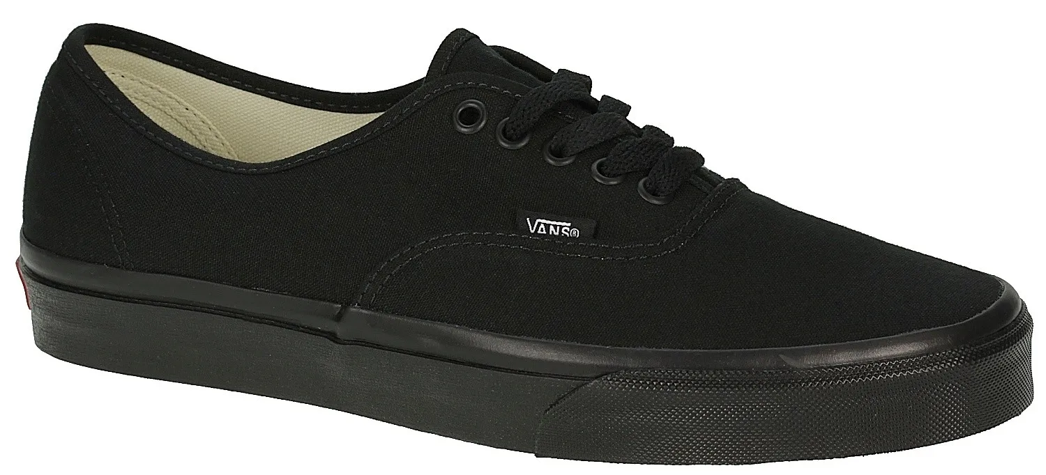 zapatos Vans Authentic - Black/Black