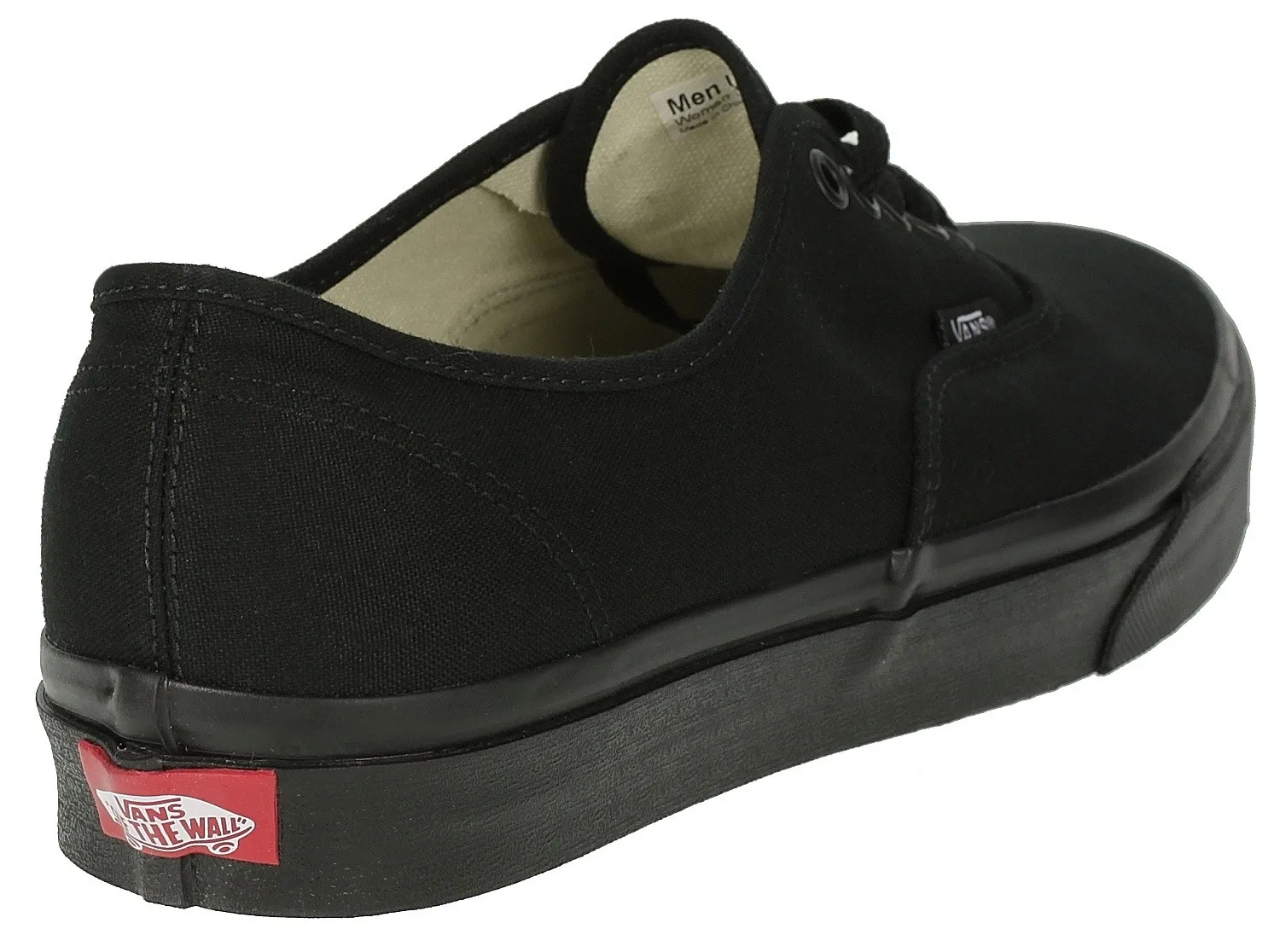 zapatos Vans Authentic - Black/Black