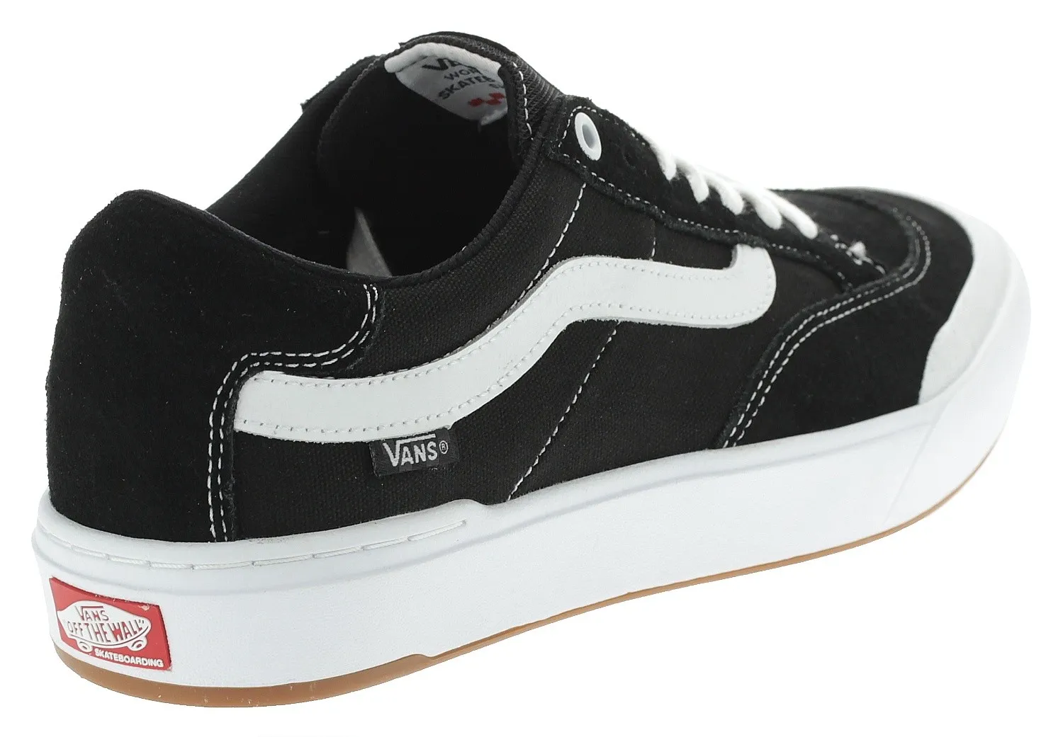 zapatos Vans Berle - Black/White - men´s