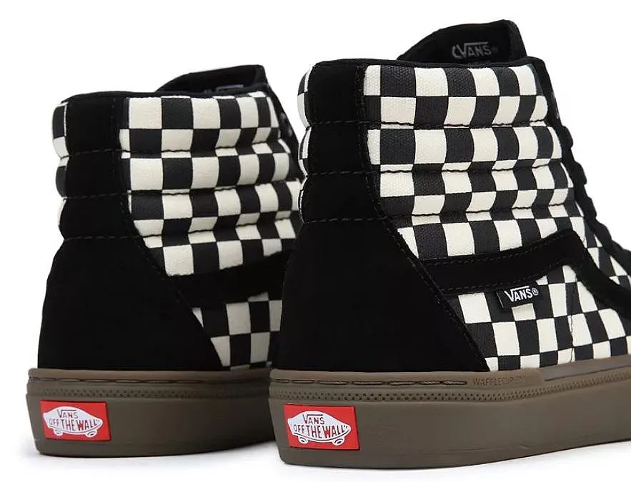 zapatos Vans BMX Sk8-Hi - Checkerboard Black/Dark Gum - men´s