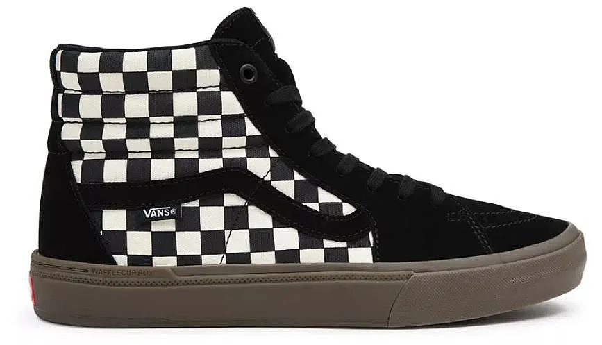 zapatos Vans BMX Sk8-Hi - Checkerboard Black/Dark Gum - men´s