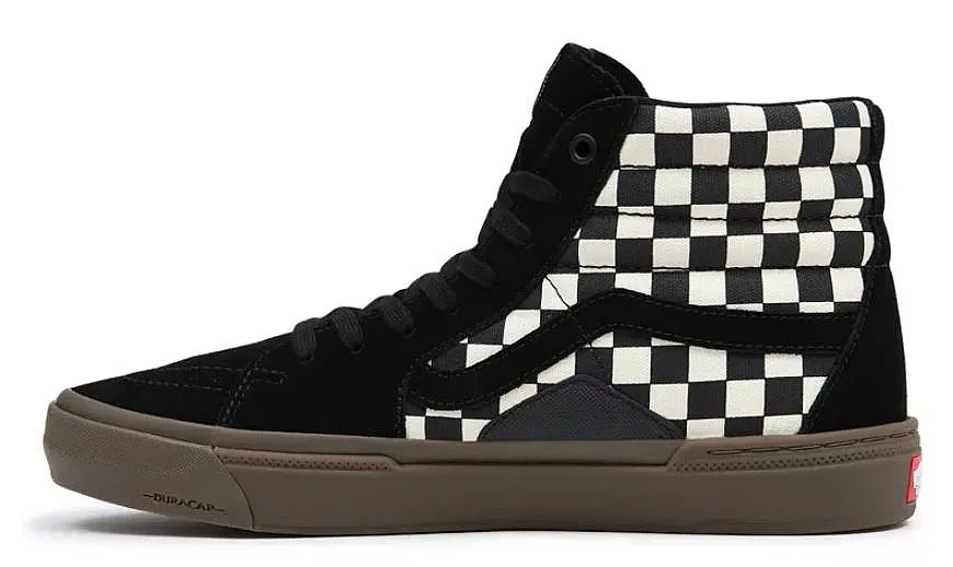 zapatos Vans BMX Sk8-Hi - Checkerboard Black/Dark Gum - men´s