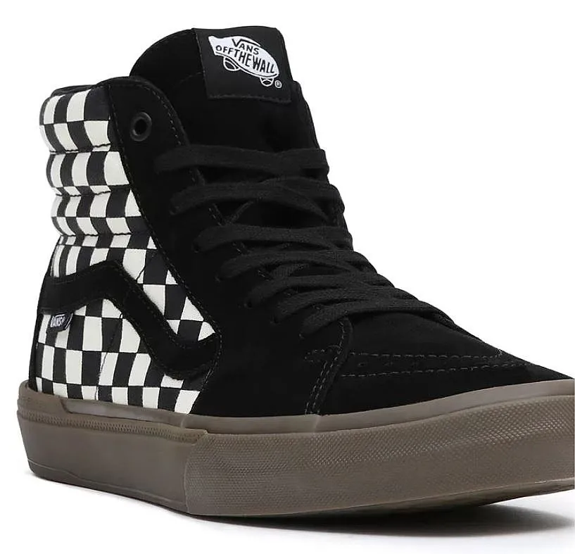 zapatos Vans BMX Sk8-Hi - Checkerboard Black/Dark Gum - men´s